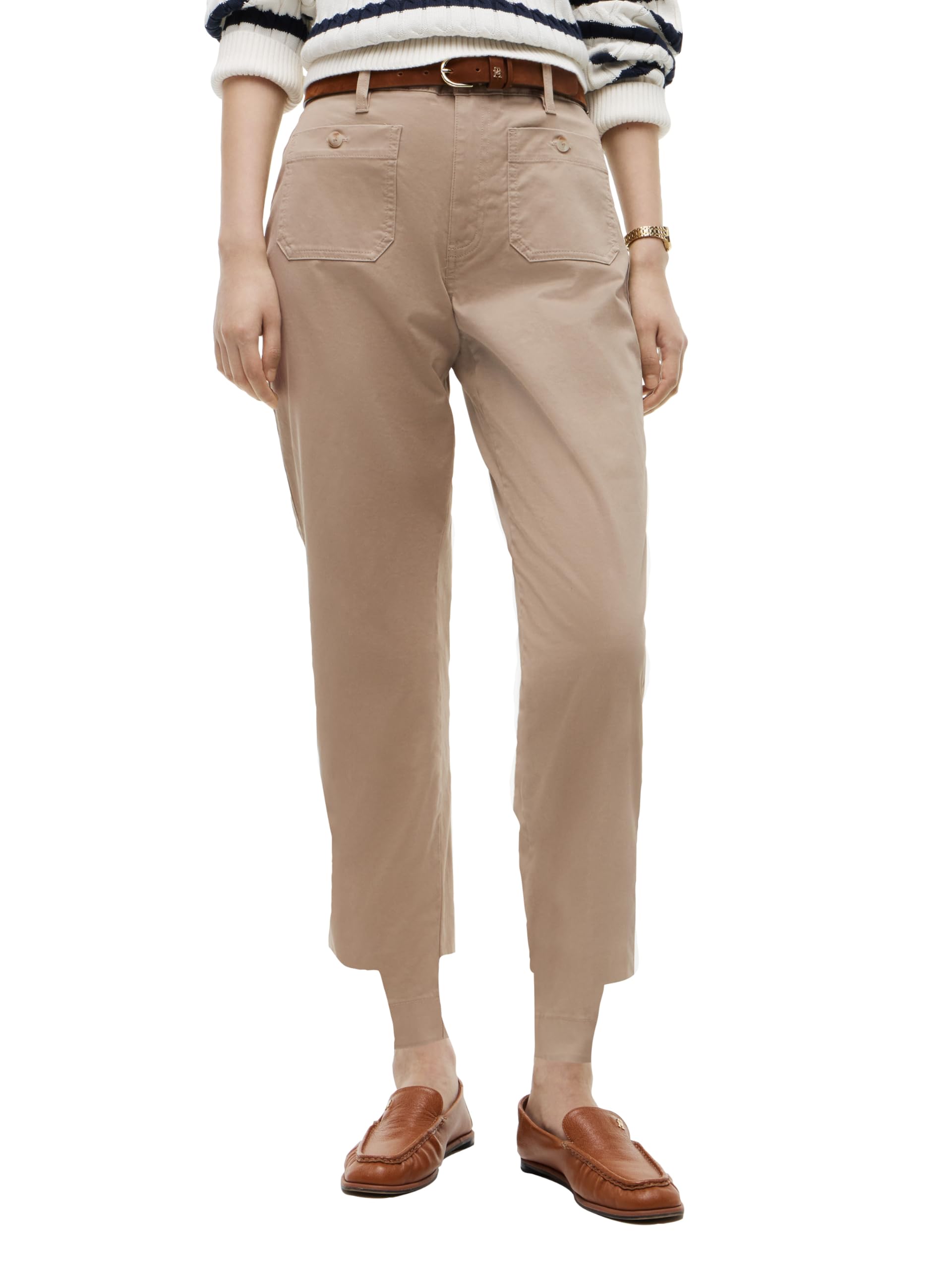 

                                                    Tommy Hilfiger Women's Twill Patch Pocket Pants, B
