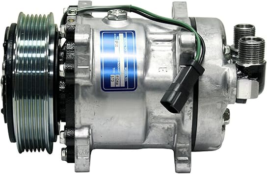 Hconcet New AC Compressor 7023580 6698590 7279628 Compatible with Bobcat Skid Steer Loader T750 T770 T870 Skid Steer Loader S630 S650 S750 T630 T650