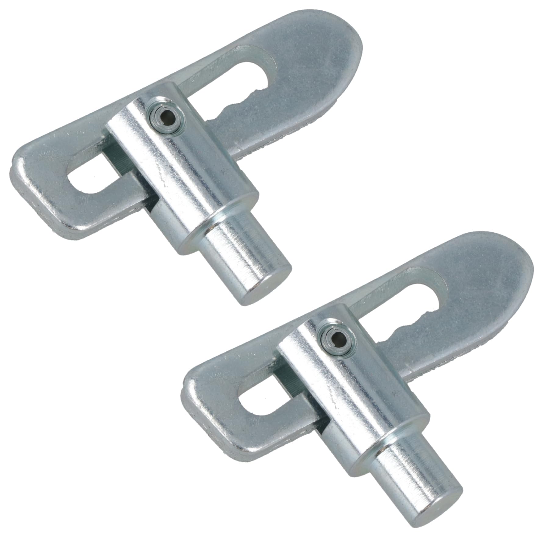 2pk Weld-On Antiluce 12mm Fasteners Tailgate Drop Catch Trailer Truck Horsebox