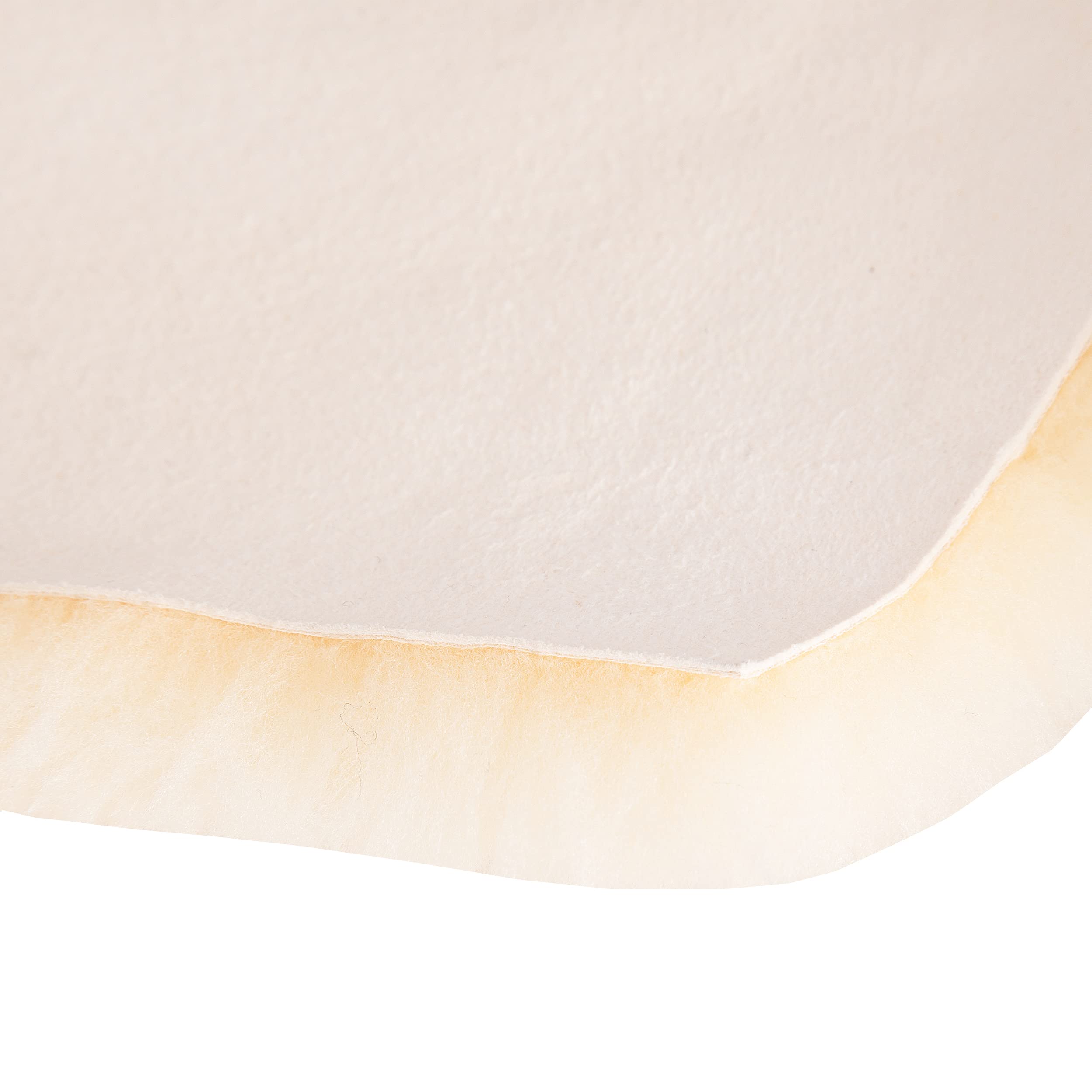 Fodera in lana di agnello per carrozzina, passeggino, passeggino, seggiolino auto, abbronzatura medica, beige (68,7 x 45,7 cm)