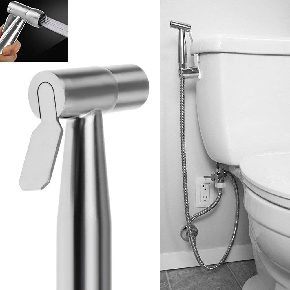 Personal Hygiene Handheld Bidet Set,Premium Water Shattaf Sprayer,Cloth