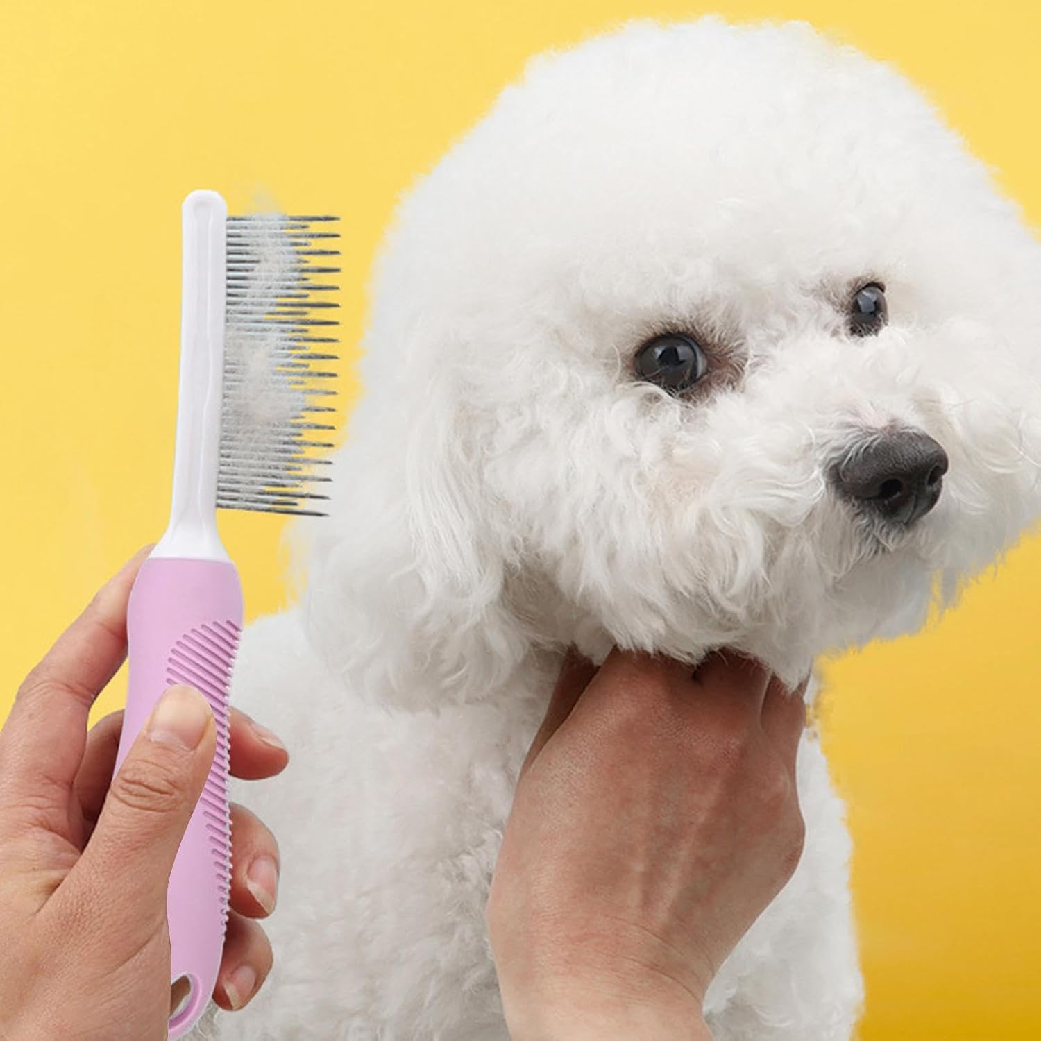 Flea Comb | Flea Comb For Cats | Fine-tooth Flea Comb | Double-sided Flea Comb | Electronic Flea Comb Flea Comb With Handle | Flea Comb With Ergonomic Grip | Flea Comb With Rotating Teeth | Flea Comb