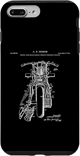 iPhone 7 Plus/8 Plus Motorcycle Patent - Bike T Case