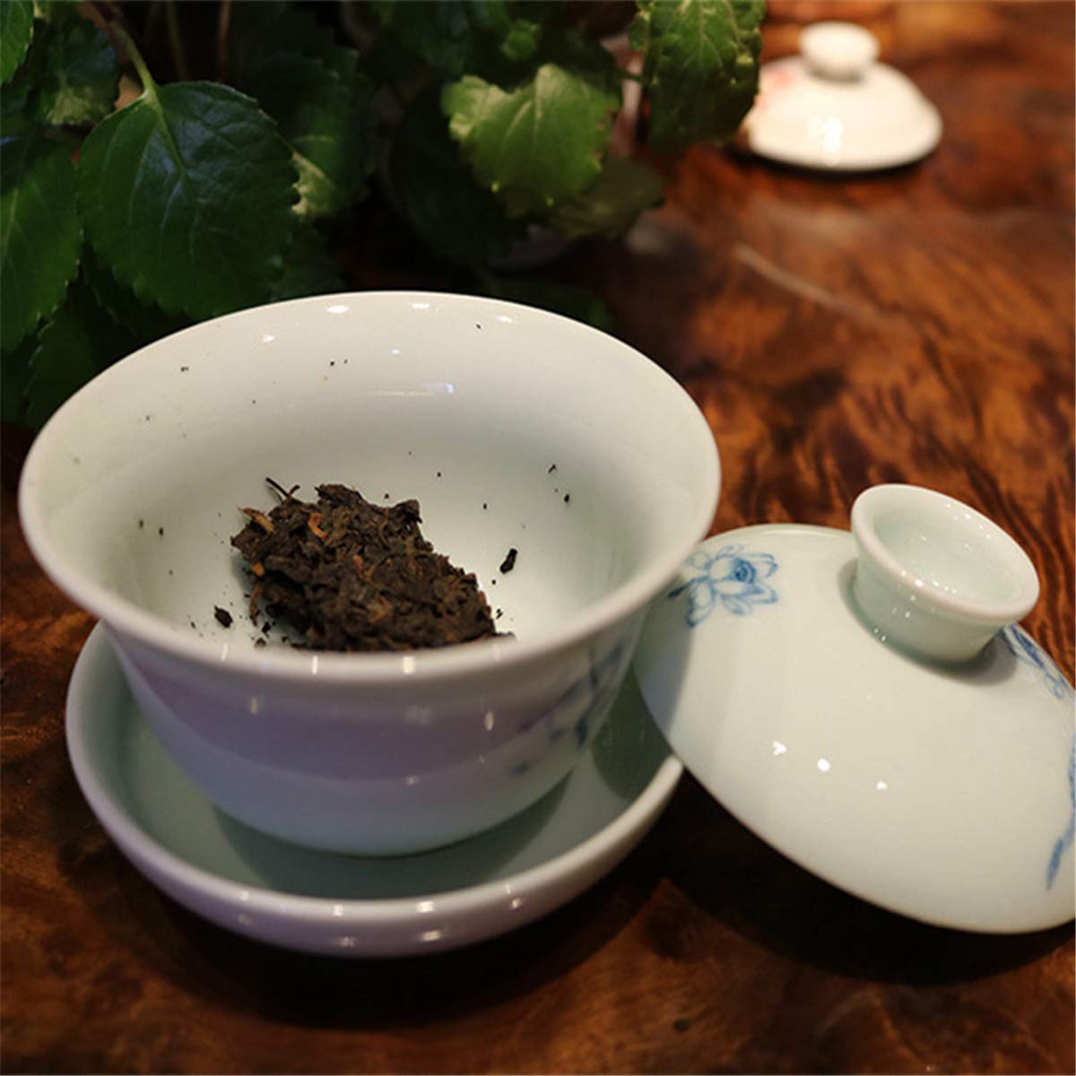 Chinesischer Pu'er Tee 150g（0,33LB）Reifer Puer Tee koffeinfreier Bio Schwarztee Classic 7572 Alter Pu-Erh Tee Alte Bäume Puer Tee Puer Tee Puer Tee Grüne Nahrung