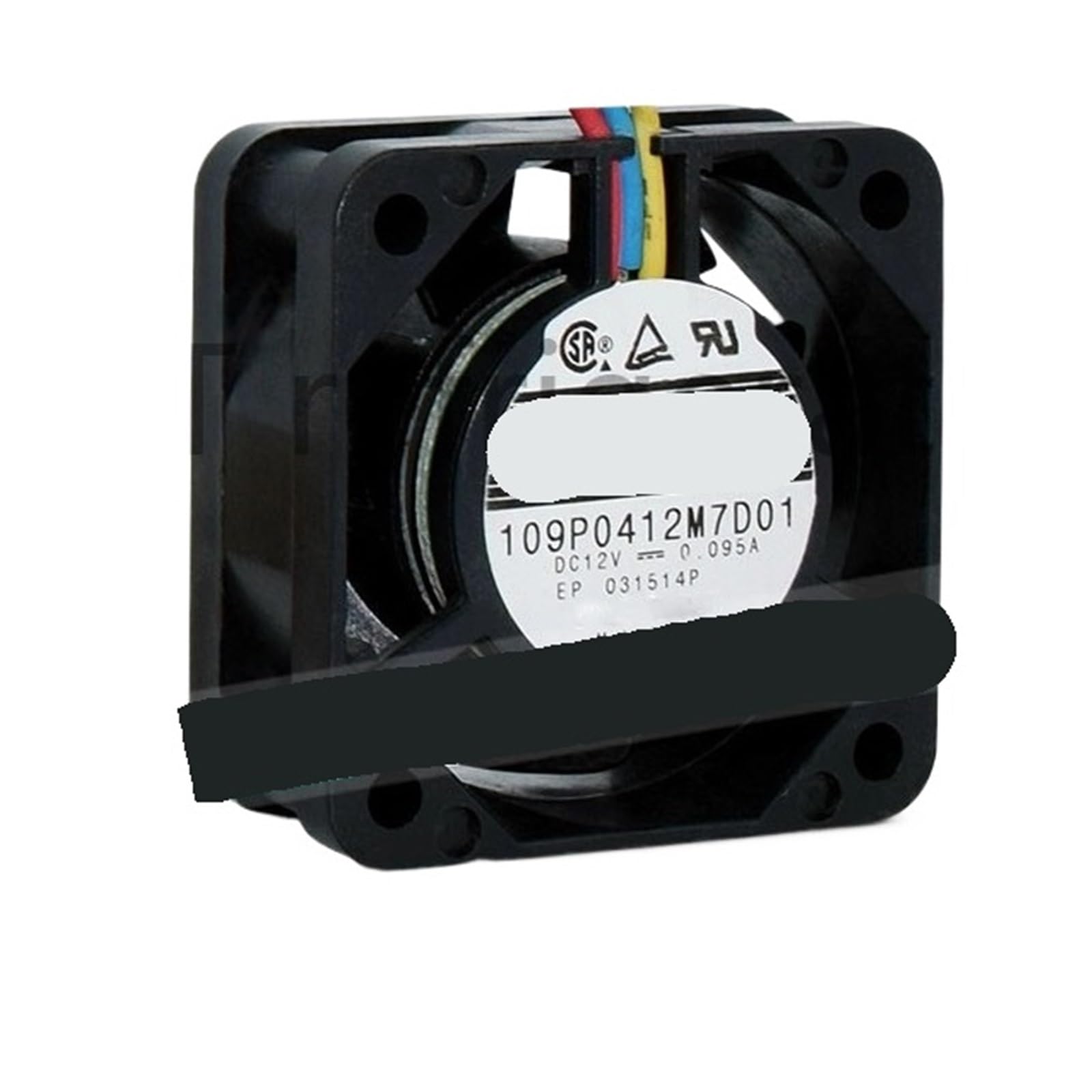 Ventilateur de refroidissement CC 12V 109P0412M7D01 extracteur air mini ventilateur