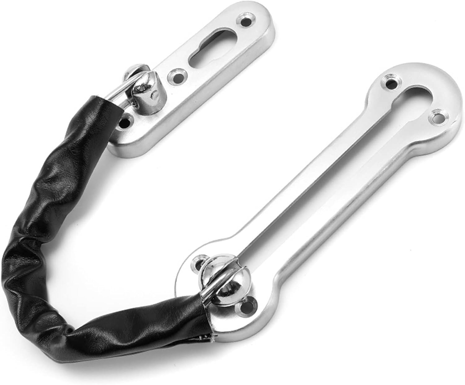 Stainless Steel Theft Chain Thickened Door Chains Buckle Locks Room Door Bolt Hotel Bolt 1Pcs