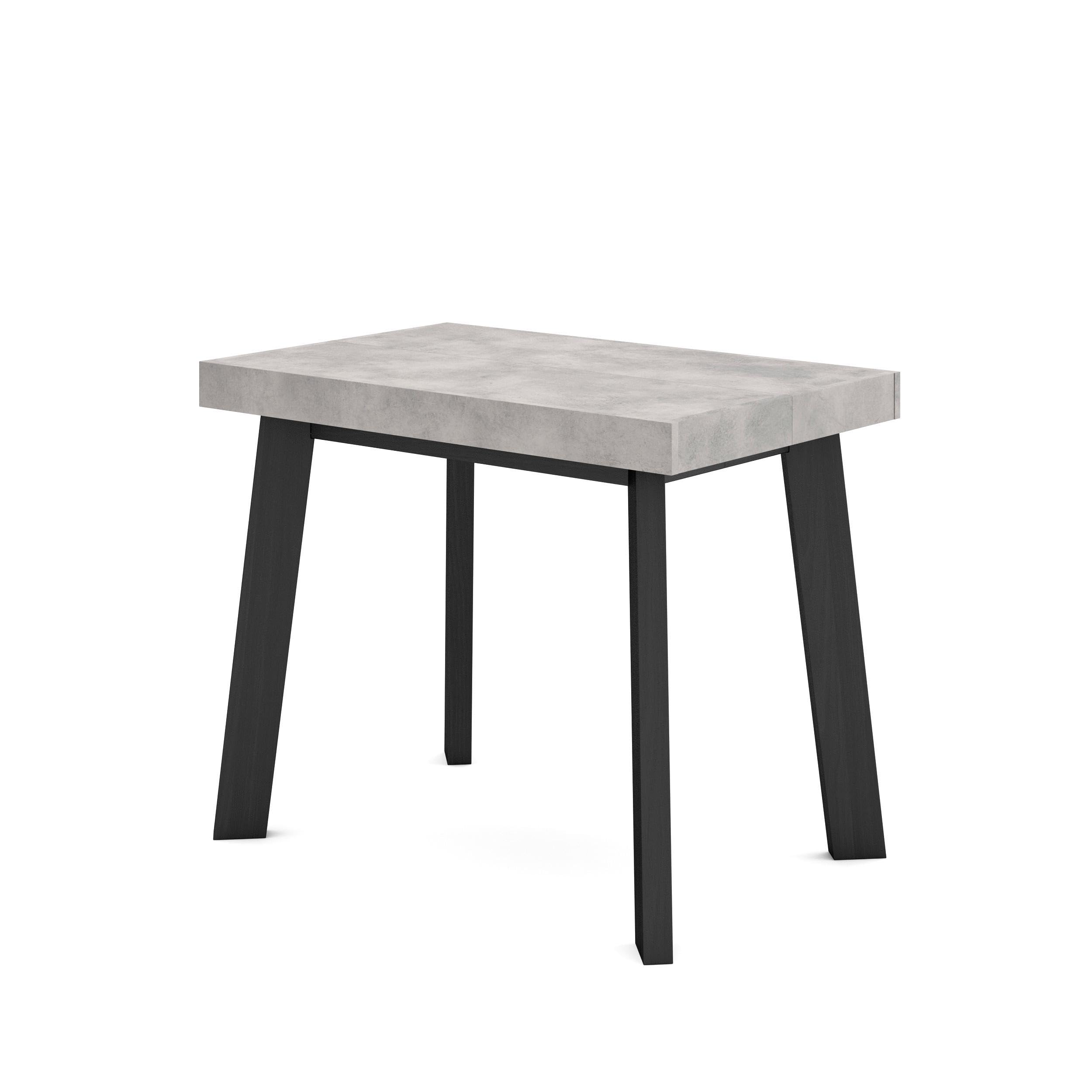 Skraut Home Ausziehtisch – Bis Zu 302 Cm Lang, Für 14 Personen, Moderner Zement-Look