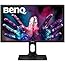 BenQ PD2700Q 27 Inch IPS LED Designer Monitor, 2560x1440 QHD, 100% Rec.709 and sRGB, CAD/CAM, Animation, Darkroom Mode, Black