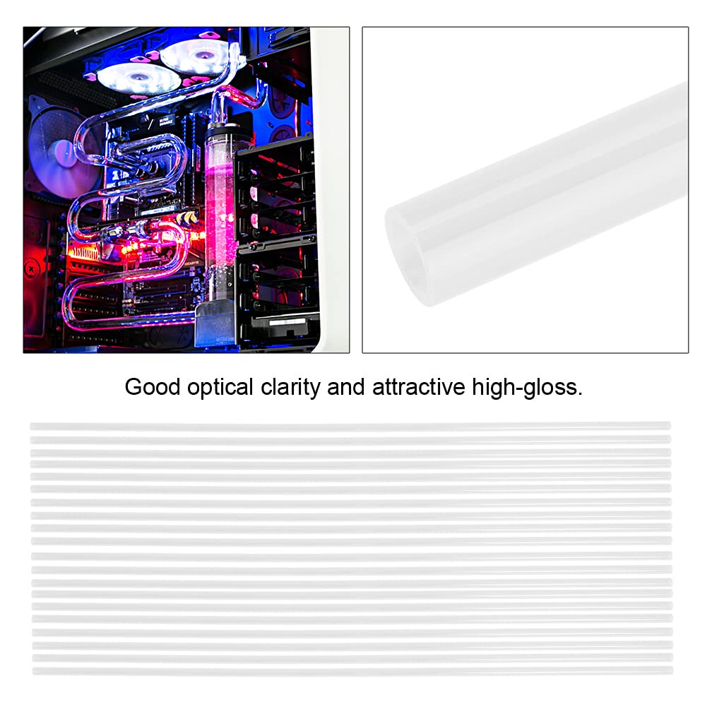 Generic Długa Rurka Chłodząca wodą Trwała i Atrakcyjna dla Entuzjastów Komputerów 1000MM 10x14MM PETG (Do sprzedania 20szt)