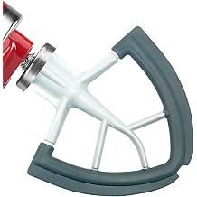 Flex Edge Beater para KitchenAid 4.5/5 QT mezclador de cabeza inclinable para cuencos de 4.5-5 cuartos de gal n, con bordes de silicona para accesorios de ayuda de cocina y accesorios