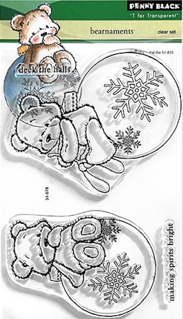 Penny Black Clear Stamps - Bearnaments 31-078