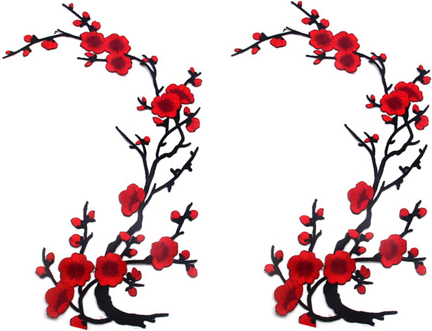 zeng2 pieces embroidered fabric patch, can be used for DIY clothing, t-shirts, jeans, backpacks, kids jackets and adult hidden hole stains