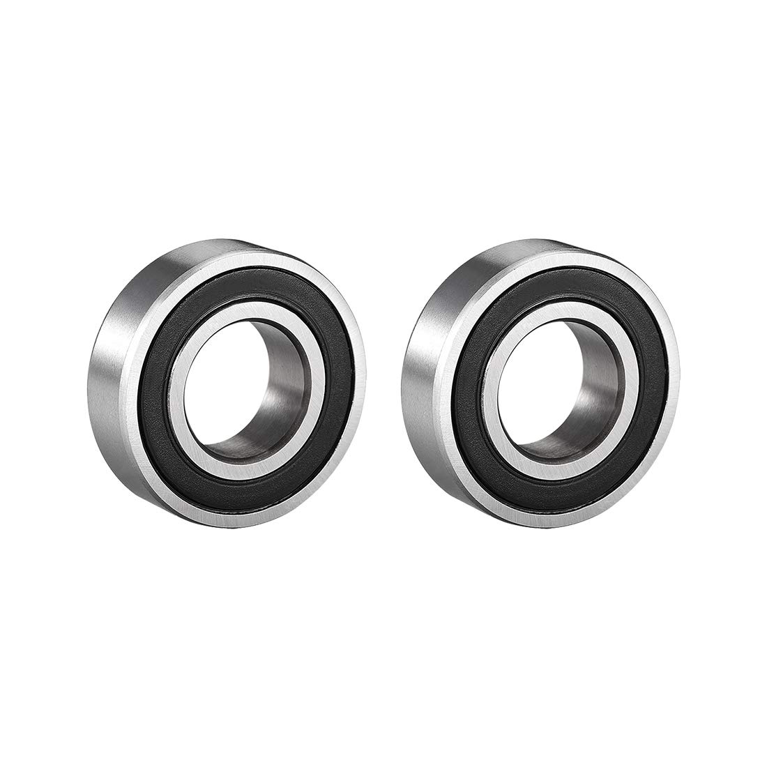 uxcell 60032RS Ball Bearing 17mm x 35mm x 10mm Double Sealed 180103 Deep Groove Bearings High
