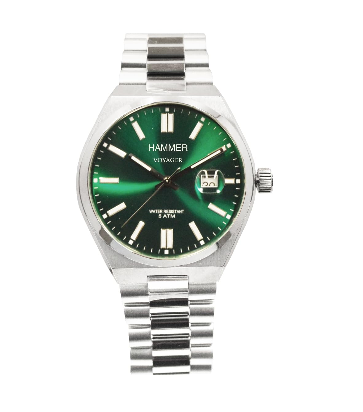 Generico OROLOGIO HAMMER VOYAGER HD05-02 ACCIAIO VERDE