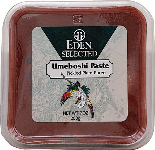 Eden Alimentos Selected umeboshi Paste Gemma Correll Pickle Ciruela purés-7oz2PC