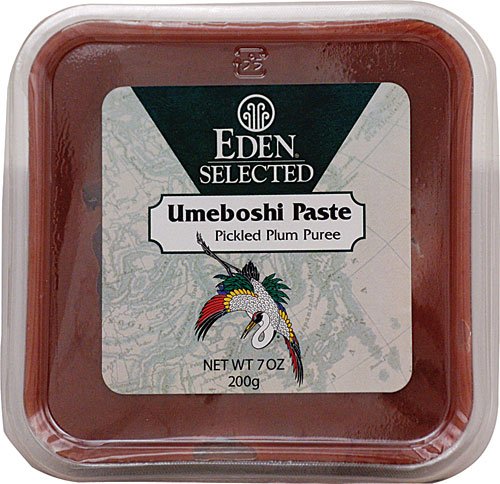 Eden Foods Selected Umeboshi Paste Pickle Plum Puré -- 7 oz - 2 pc