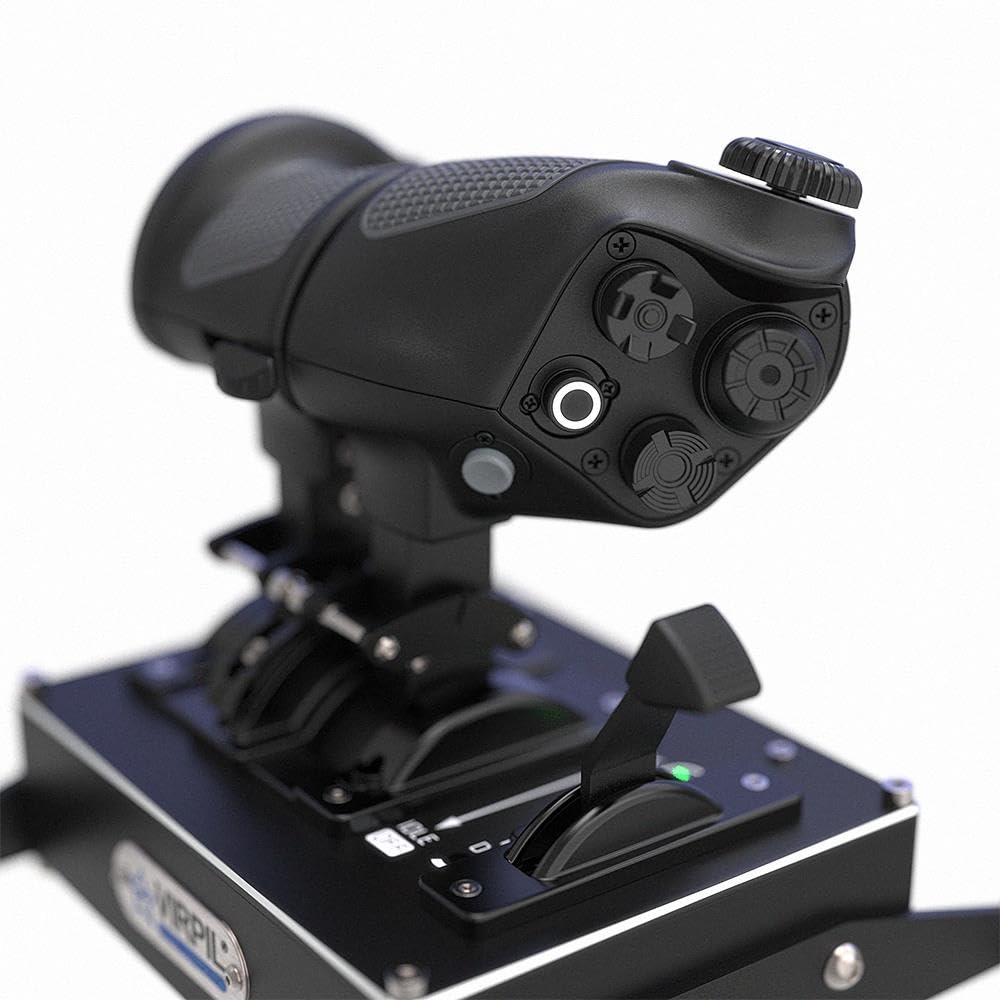 VIRPIL Controls CDT-VMAX Throttle Zweimotoriger Gashebel Flugsimulator-Steuerungssystem PC