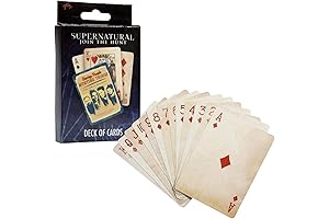 Just Funky Supernatural Collectibles: Supernatural Playing Cards - Mysterious TV Series Merchandise