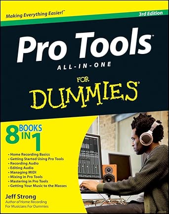 Pro Tools All–in–One For Dummies 3rd Edition book cover