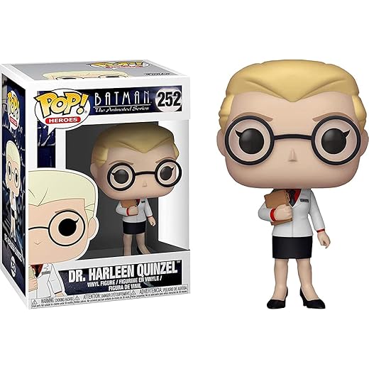 Sale Funko Pop Heroes: Batman - Doctor Harleen Quinzel Collectible Figure, Multicolor