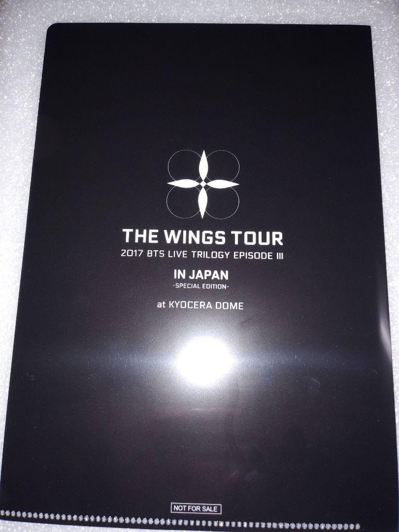 Amazon.co.jp: ＜SUGA＞BTS THE WINGS TOUR 初回限定クリアファイル 