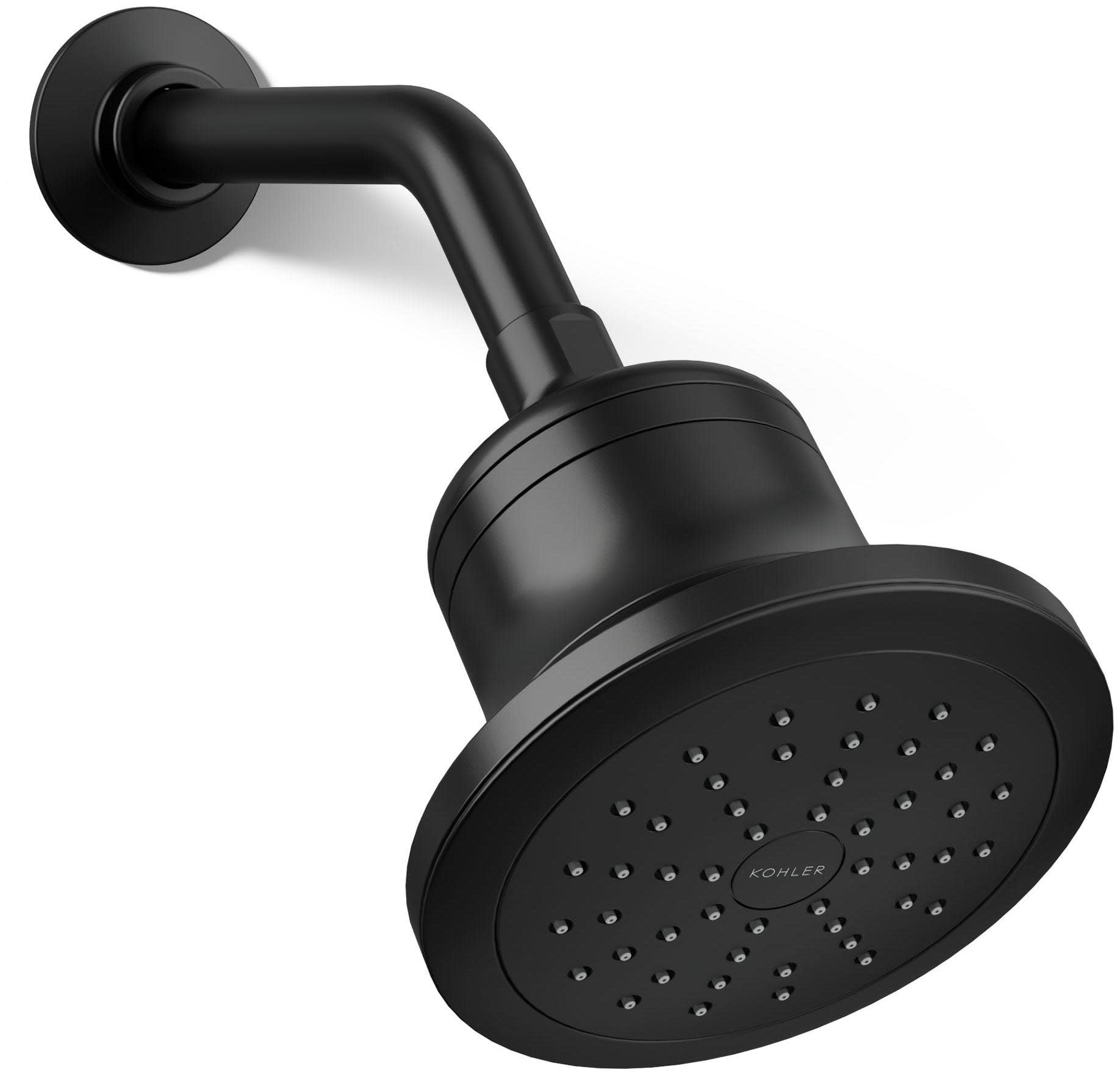KOHLER Cinq Round Single-Function Filtered Showerhead, 2.5 GPM