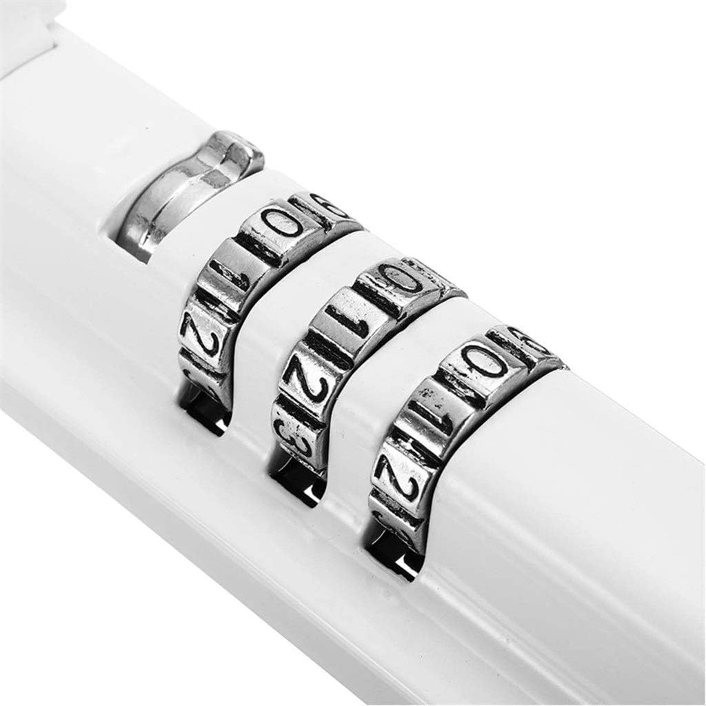 Horizontal Door Bolt Lock Sliding Combination Code Can Be Reset for Gate Garage Cabinet