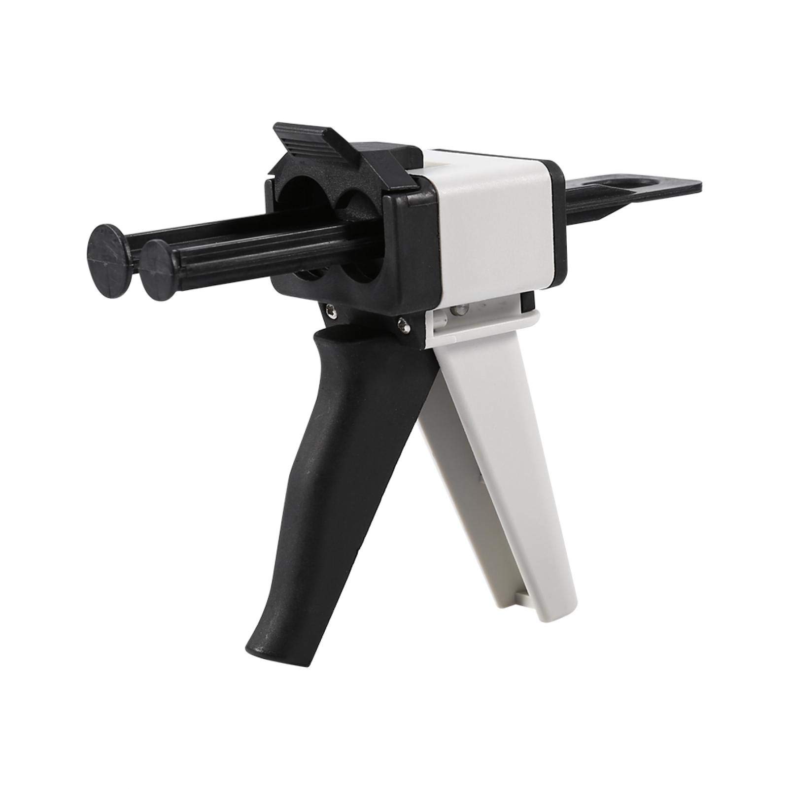 Dispenser Gun, Dental Delivery Gun, Kartuschenmischer Dispenser Delivery Kartuschenpistole für 50ml 1:1/1:2 AB Kunststoffröhrchen Klebeabdruck