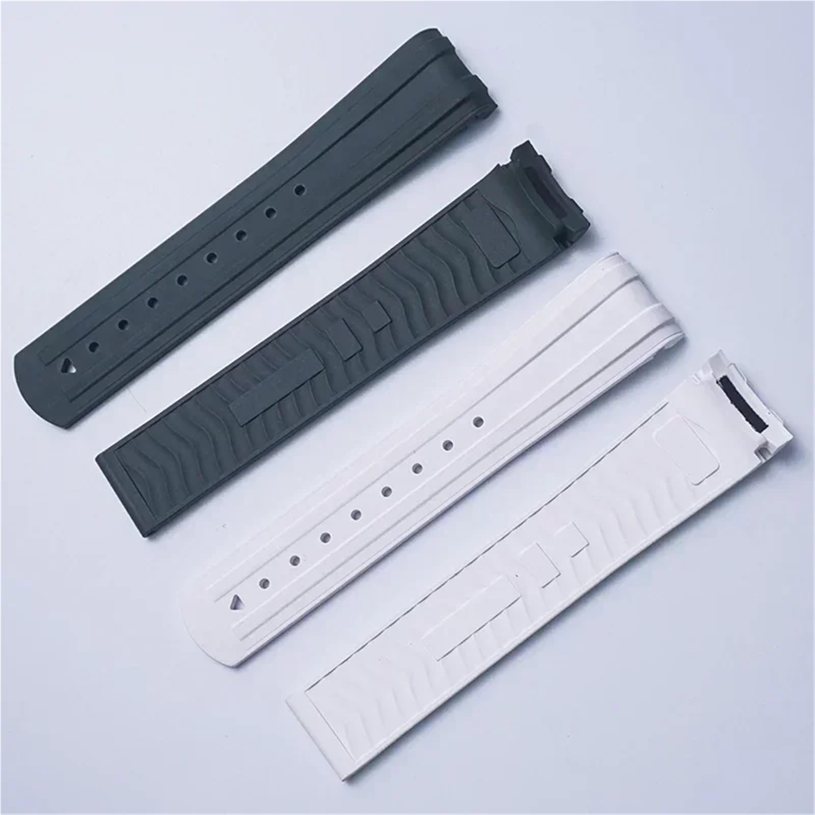 Watch_Band Pasek z gumy fluoroelastomerowej, wielokolorowe opcje Watch_Band