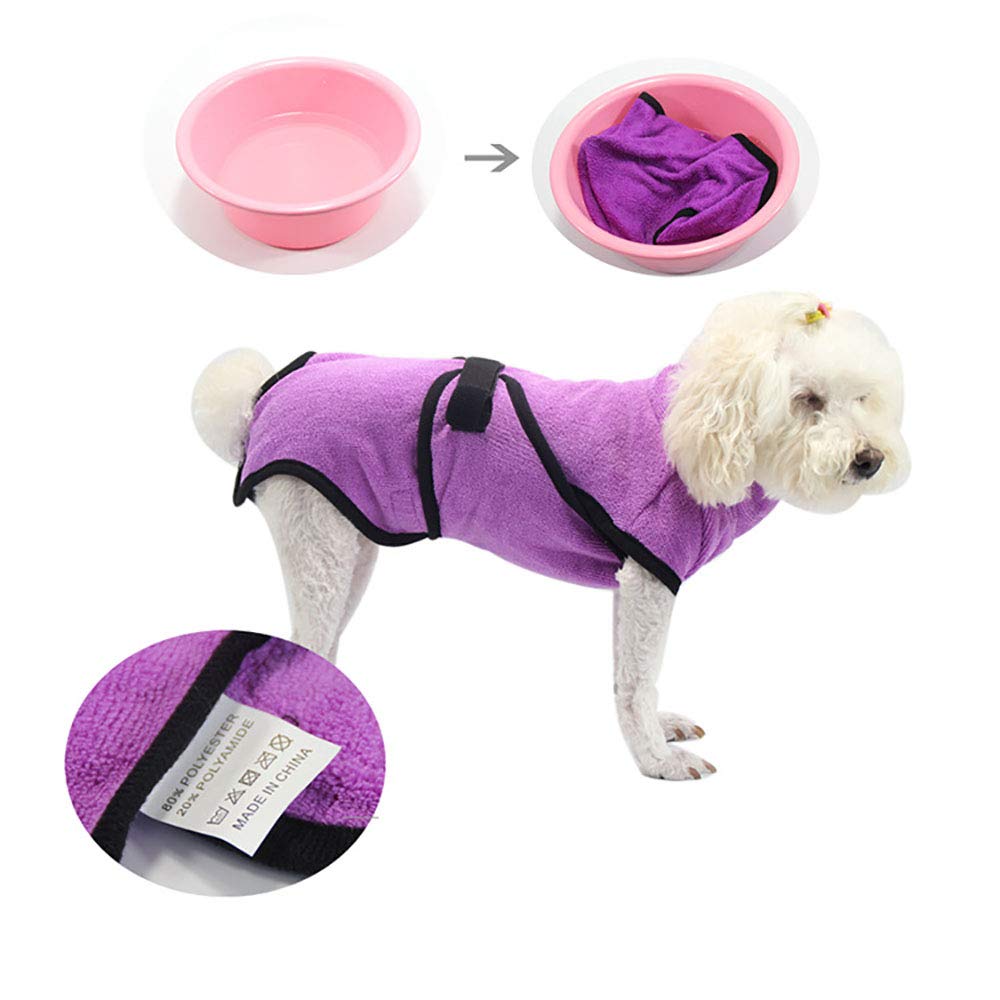 Absorbant pour Animaux de Compagnie Serviette de Bain à Séchage Rapide, Serviette pour Chien pour Petits Moyens Grands Chiens et Chats