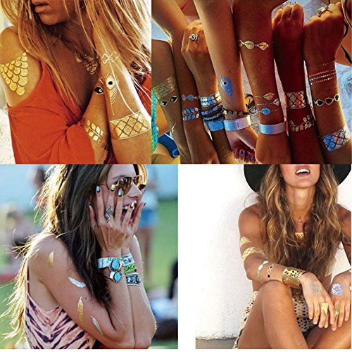 Metallic Temporary Tattoos - Image 4
