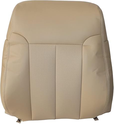 Priprilod Funda de asiento de repuesto de cuero perforado para parte superior del conductor, compatible con Ford F150 Lariat 2009 2010 2011 2012 disponible en Yaxa Mexico