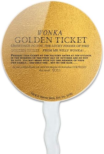 Miniatura 2 de Willy Wonka and the Chocolate Factory - Juego de 6 piezas para decoración de cupcakes