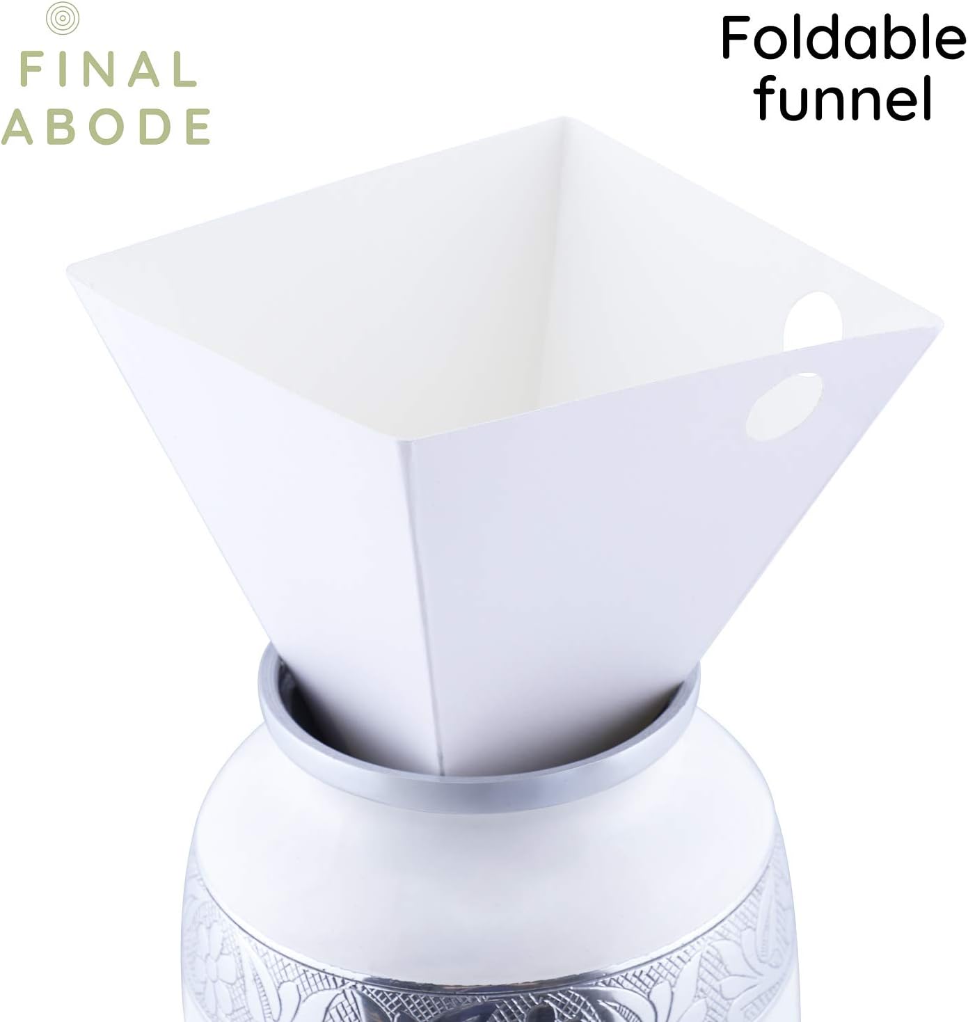 Tech Deals 🔥 Final Abode Cremation Memorial Urn for Ashes and Stainless Steel Pendant Necklace - White Funeral Burial Engravable Urn - Pendant with Chain Engraved - Protective Black Velvet Bag for Transport Get Special Price Final Abode Cremation Memorial Urn for Ashes and Stainless Steel Pendant Necklace - White Funeral Burial Engravable Urn - Pendant with Chain Engraved - Protective Black Velvet Bag for Transport