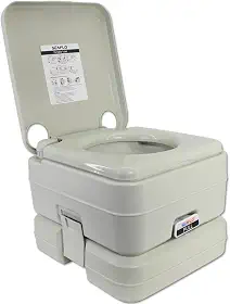 SEAFLO Vaso sanitário portátil para trailers, barco e acampamento (2,6 galões)