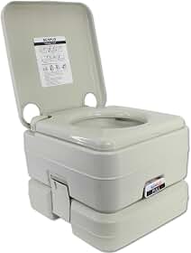 SEAFLO Vaso sanitário portátil para trailers, barco e acampamento (2,6 galões)