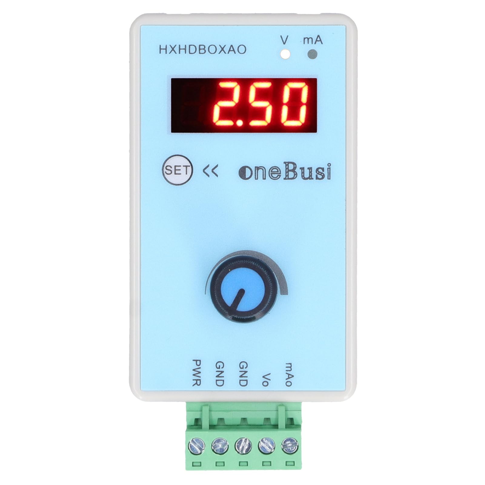 Générateur de Signaux Analogiques Eujgoov 0-10V/2-10V 0-20mA/4-20mA Générateur de Signaux de Tension de Courant Interface D'alimentation USB Simulateur Analogique