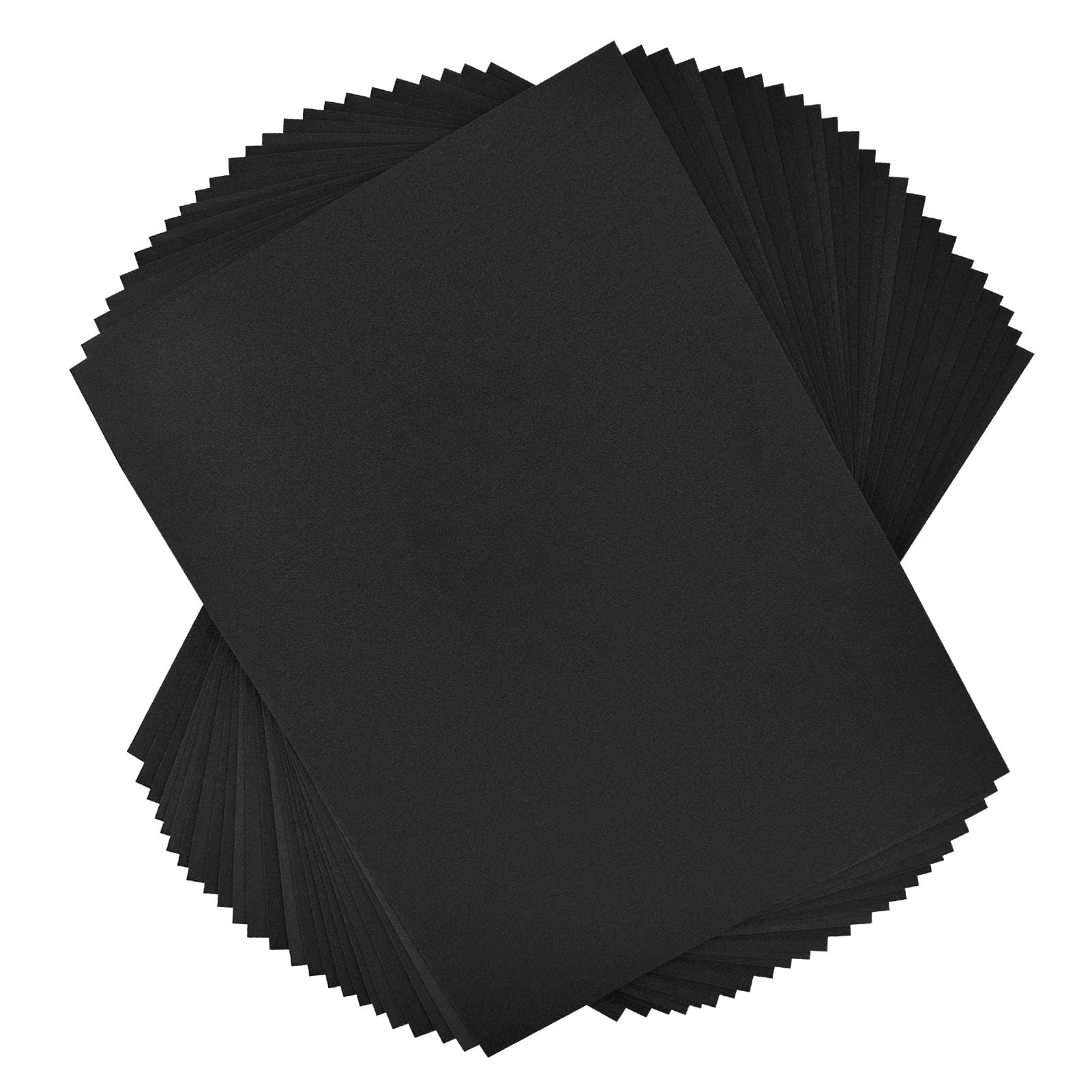 24 PCS Black EVA Foam Sheets 1mm Thick 15.7 x 11.8 Inches Craft Foam Paper for for Card Making, Crafting, DIY Project, Stamp, Classroom, Scrapbooking