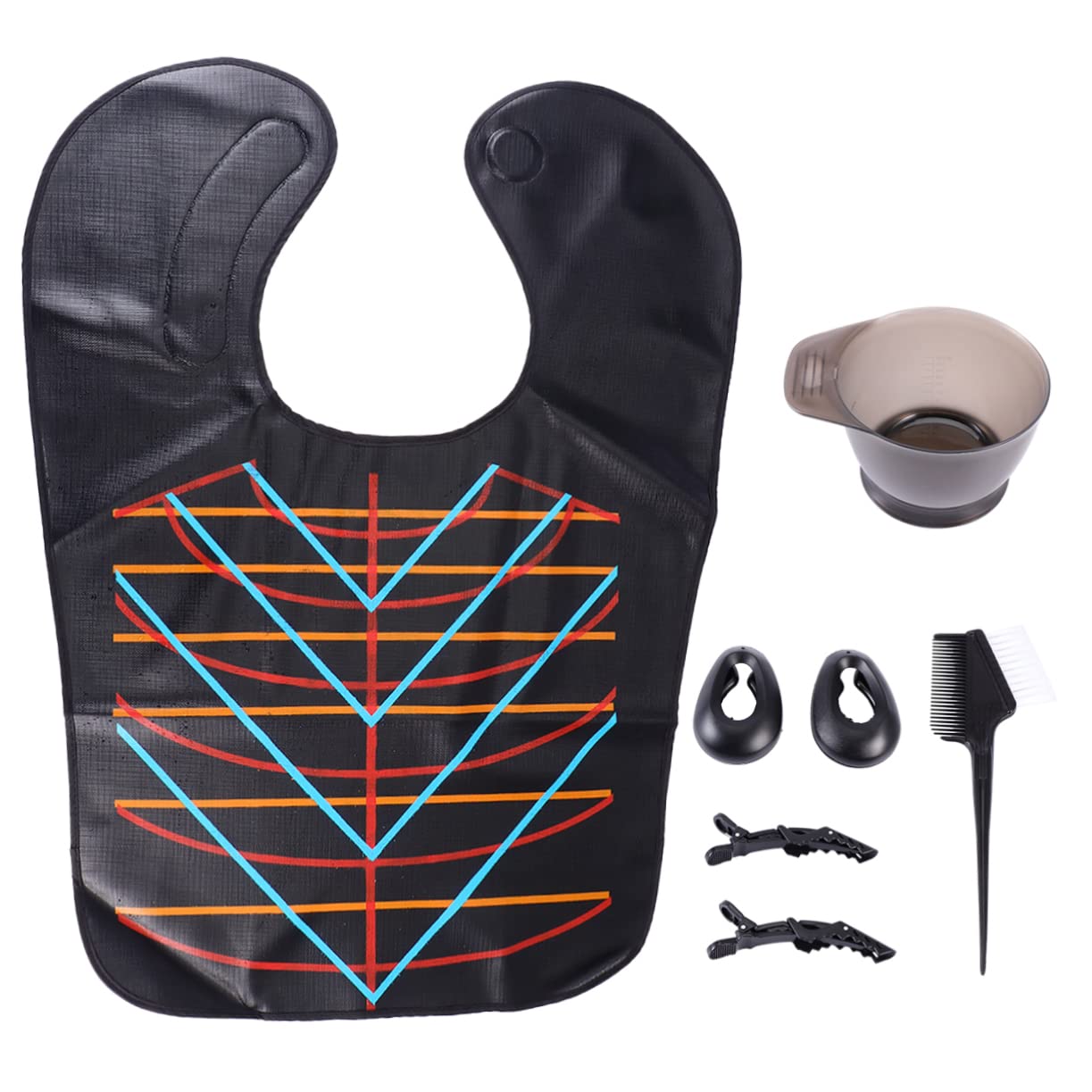 Mikinona Professional Hair Coloring Tool Kit Highlights Hair Kit for Home Salon No Mess Dyeing Tool Set