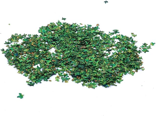 Tiardey 56ML Model Scenery Leaf Litter Models Simulation Leaf Leaves Deciduous Effect - Green leaves