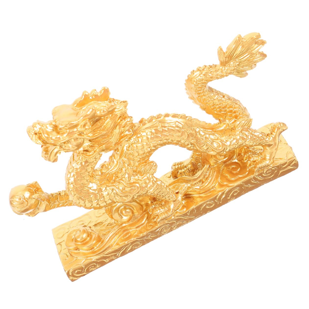 Amazon｜NUOBESTY 中国風龍の置物 樹脂製ヴィンテージドラゴン像 家庭