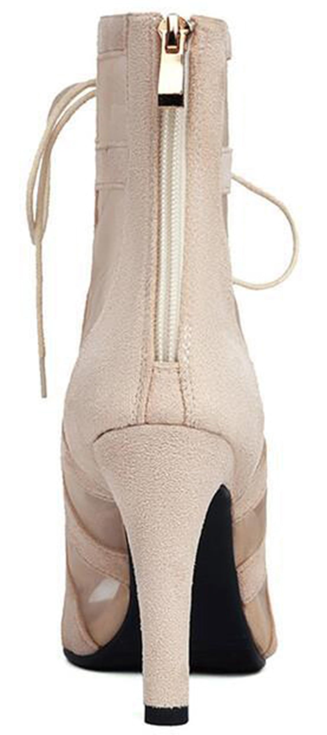 Damskie buty do tańca, botki, sznurowane sznurki, siateczka, na imprezę, do klubu, sandały, buty Z003