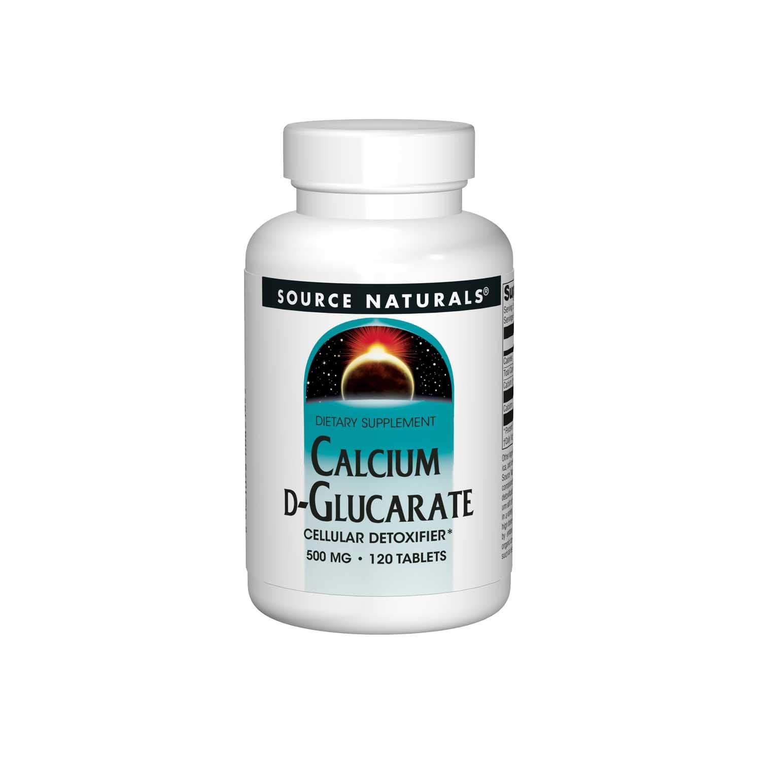 Source Naturals Calcium DGlucarate 500mg, 120 Tablets Amazon.in