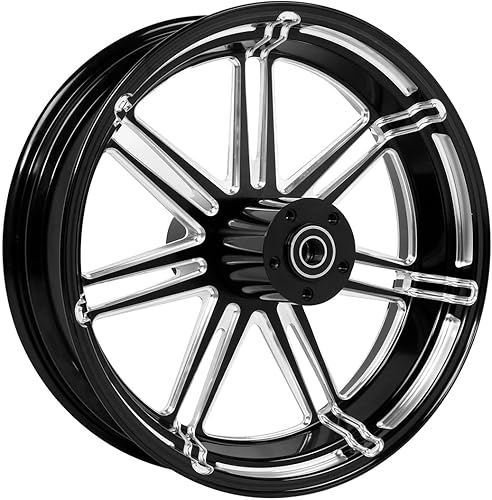 Miniatura 7 de TCT-MOTORPARTS Bujes de llanta trasera de 18 x 5.5 pulgadas para Harley Touring Road King no ABS 2008-2023