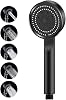 Mayaglory Turbo Fan Lite Hand Shower Handshower, Black [Energy Grade A]