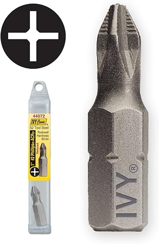 Miniatura 12 de IVY Classic 45703 Broca de inserción reducida Phillips #2 de 1 pulgada, Impact Plus, paquete de 100