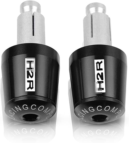 Motocicleta para Kawasaki Ninja H2R H2 R 2015 2016 2017 2018 2019 2020 2021 Manillar de motocicleta Puños Tapa de extremo Anti vibración Slider