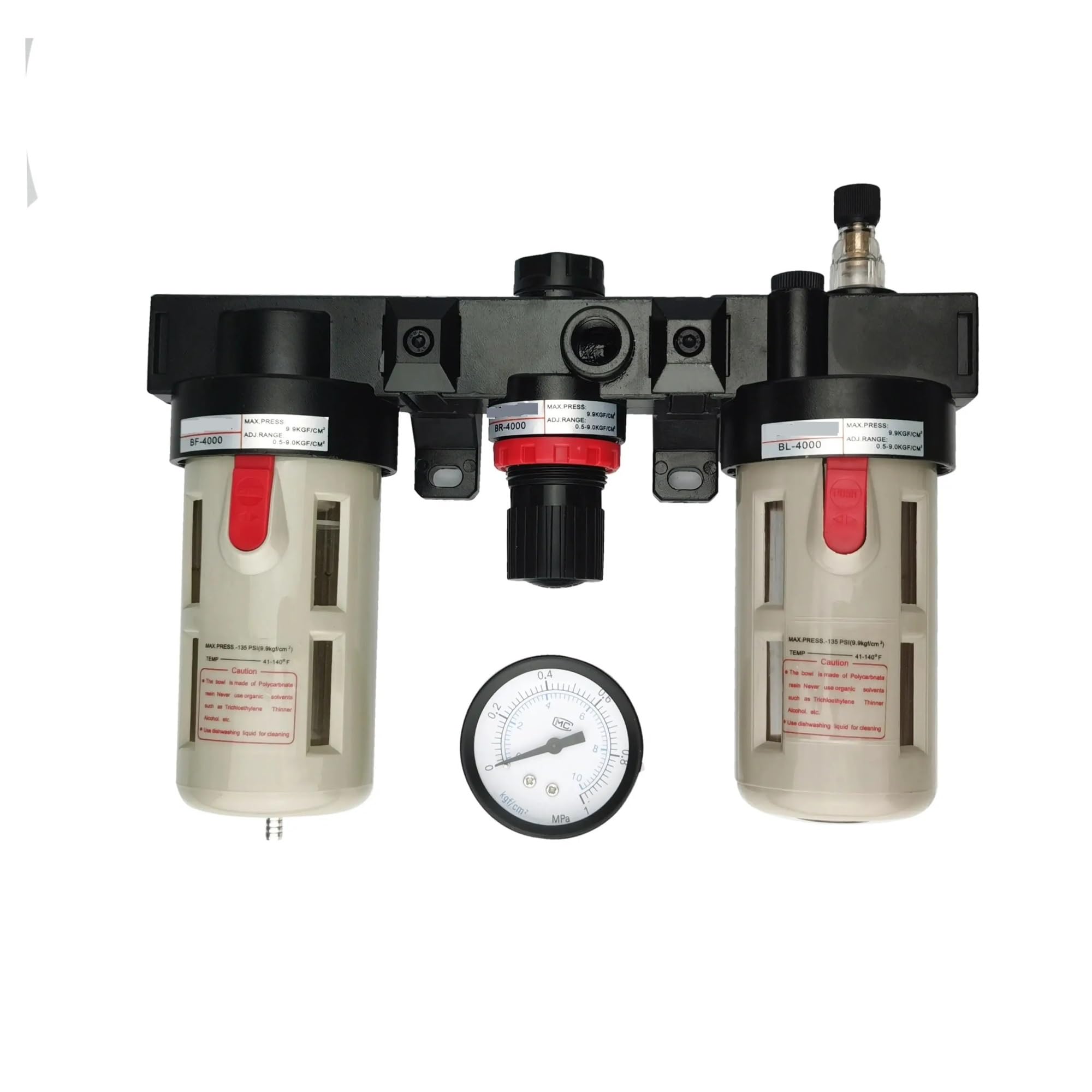 Filtre de compresseur BC3000 régulateur de pression stable et séparation d'eau efficace - 6