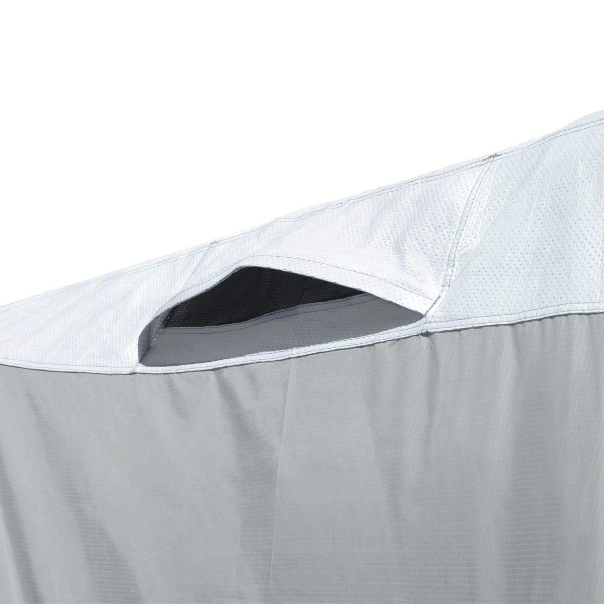 Classic Accessories 80-481-193101-RT Funda para Caravana, Black/Grey/Snow White, 650 - 700 cm largo