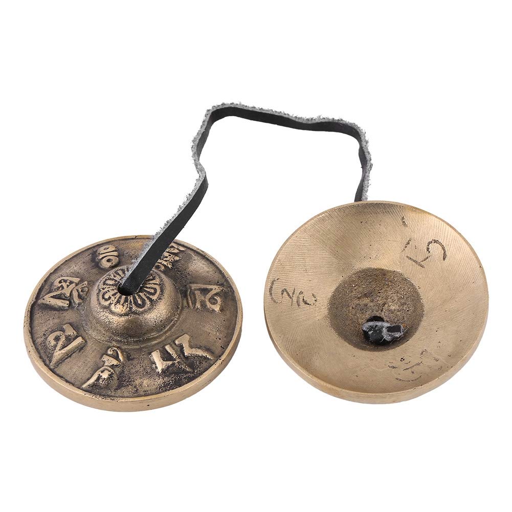 Amazon.co.jp: 仏教手作り真鍮フィンガーシンバルベル宗教仏教楽器